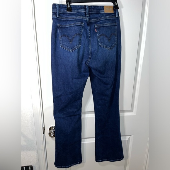 Levi’s Women’s 529 Curvy Bootcut Dark Wash Pockets Casual Stretch Jeans Sz 12 - Picture 7 of 16